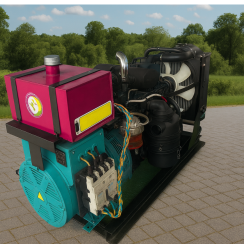 MÁY PHÁT ĐIỆN KUBOTA V1505 ĐẦU PHÁT 19,8Kw 