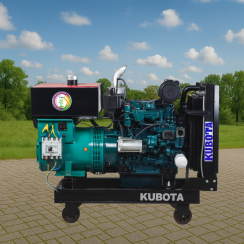 MÁY PHÁT ĐIỆN 4 MÁY KUBOTA V3800 ĐẦU PHÁT 37Kw